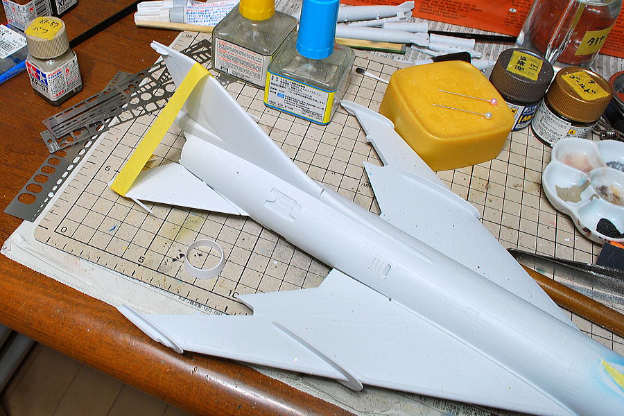 Su-7 フィッター セマー SMER 1/48 水平尾翼をベストポジションに