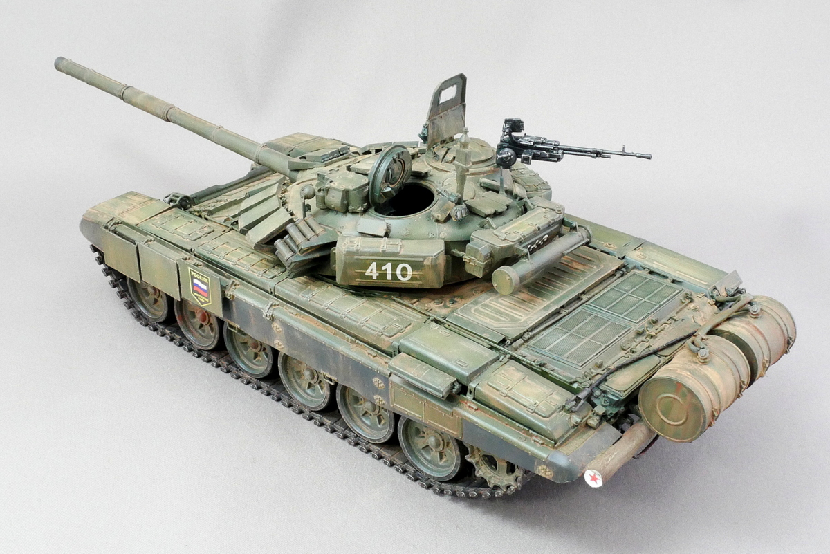T-72B Mod.1990 トランペッター 1/35 完成作品
