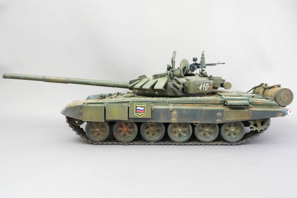 T-72B Mod.1990 トランペッター 1/35 完成写真