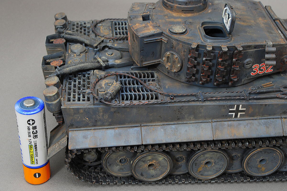 タイガー重戦車 ティーガーI 初期型 イタレリ 1/35 完成写真 定番のタミヤのタイガーI