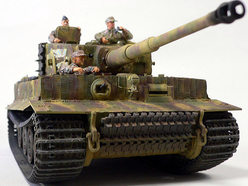 ティーガーI 後期型 ドイツ軍重戦車 ドラゴン 1/35 組立と塗装・製作記 