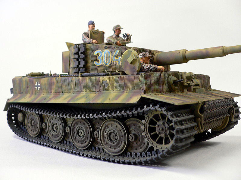 ティーガーI 後期型 ドイツ軍重戦車 ドラゴン 1/35 組立と塗装・製作記 