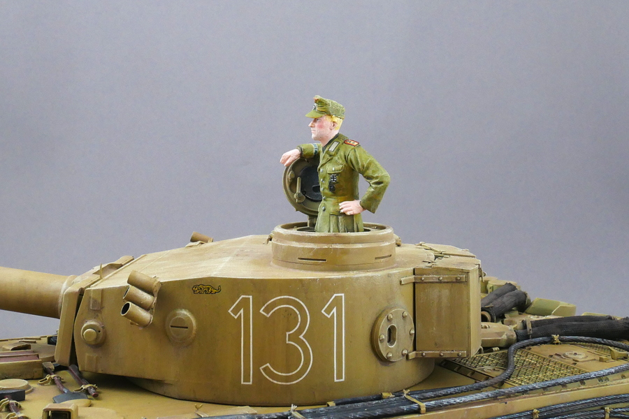 ドイツ重戦車 タイガーI 極初期型 アフリカ仕様 タミヤ 1/35 完成写真