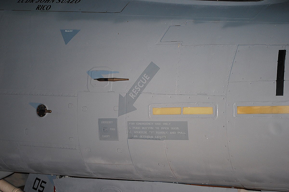 グラマン F-14D トムキャットのパネルアップ