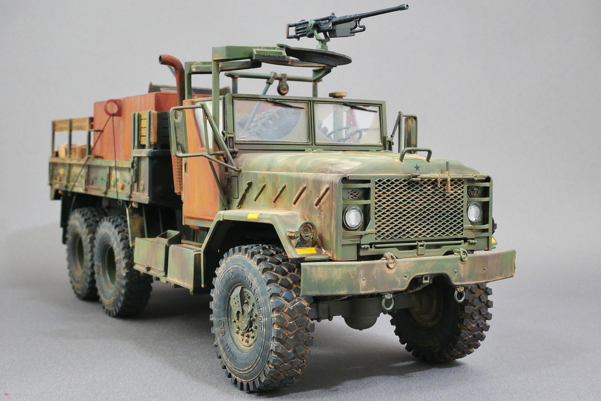 M-923 U.S. アーマードガントラック イタレリ 1/35 組立と塗装・製作記 