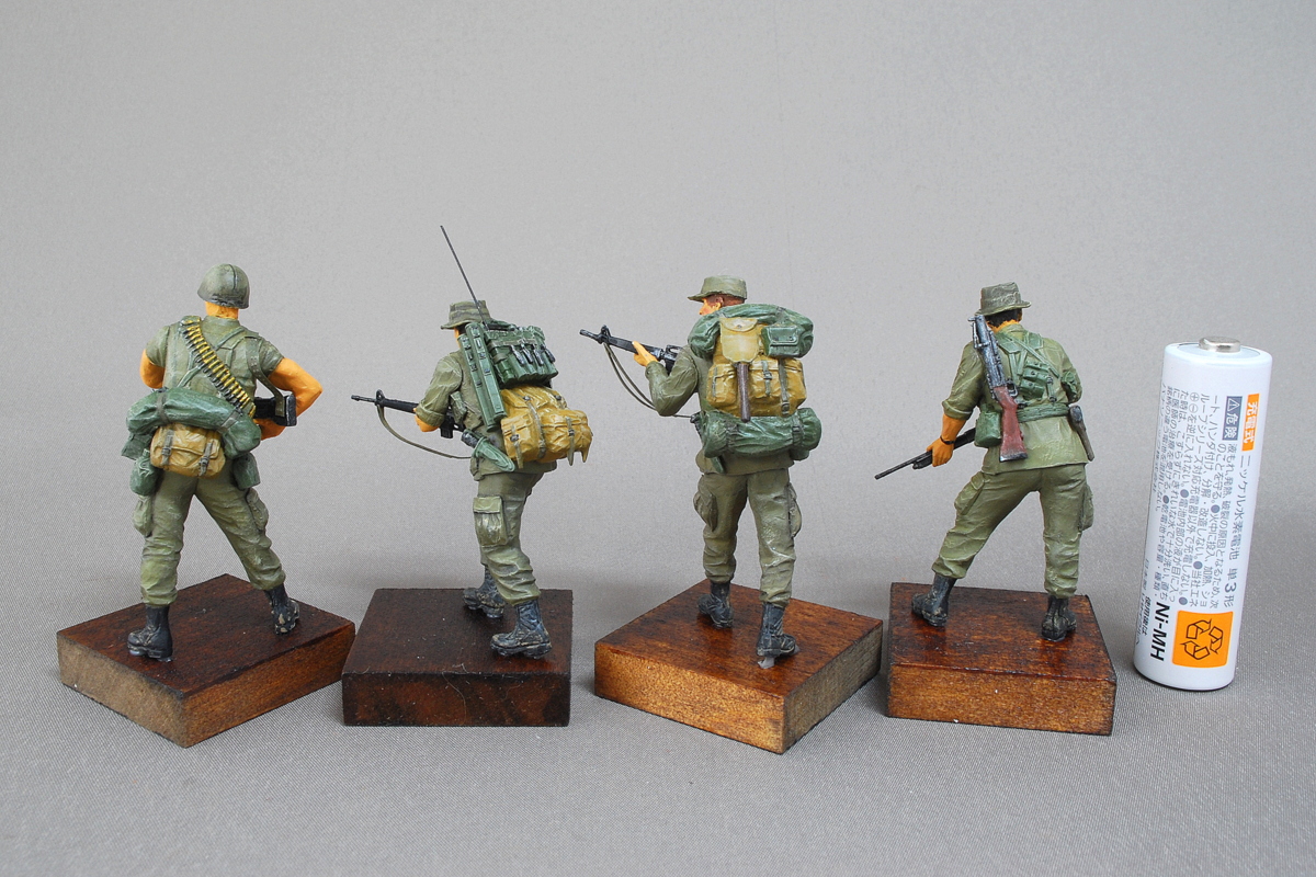 アメリカ軍歩兵 ベトナム戦 ジャングルパトロール マスターボックス 1/35 完成写真