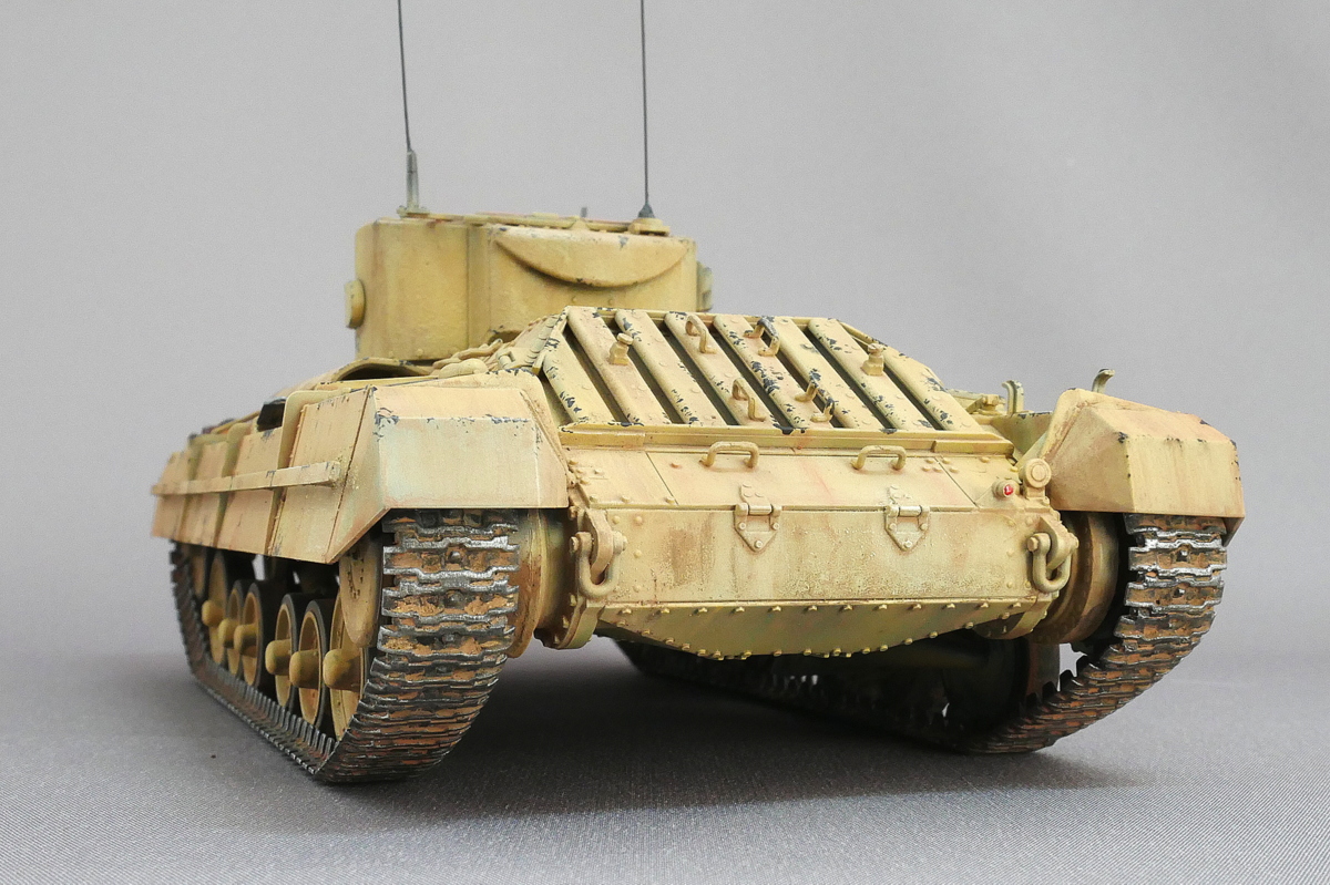 バレンタイン Mk.II/IV イギリス歩兵戦車 タミヤ 1/35 完成写真