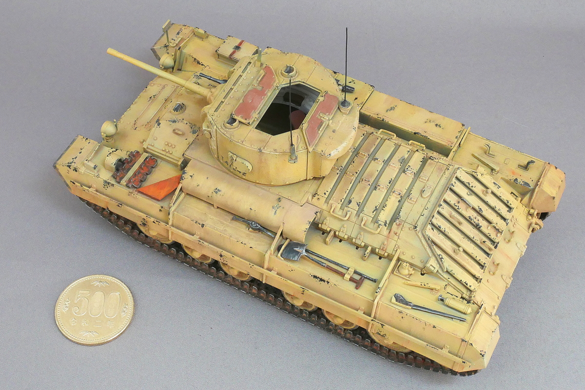 バレンタイン Mk.II/IV イギリス歩兵戦車 タミヤ 1/35 完成写真