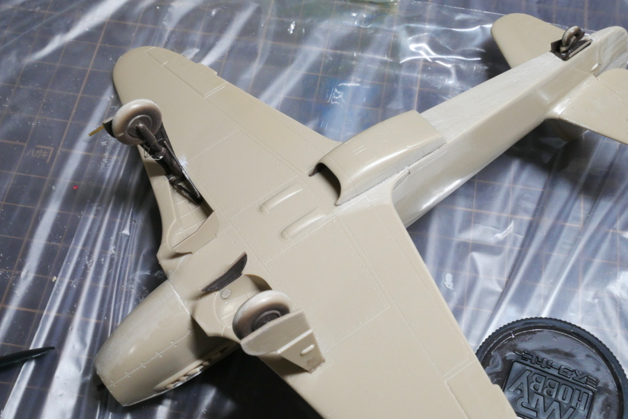 Yak-3 エデュアルド 1/48 塗装準備