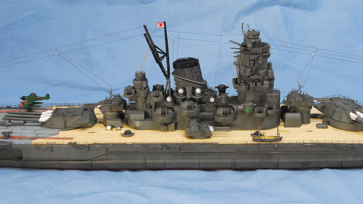 戦艦大和 1941 就役時 フジミ 1/700 完成写真