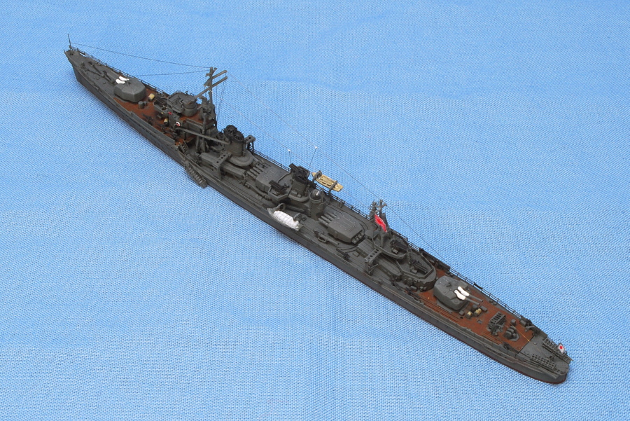 駆逐艦 雪風 1945年 フジミ 1/700 完成写真 陽炎型駆逐艦約60隻