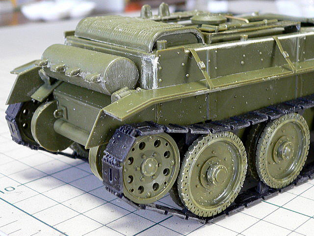 BT-5 ソビエト軍軽戦車 ズベズダ 1/35 組立と塗装・製作記・完成写真