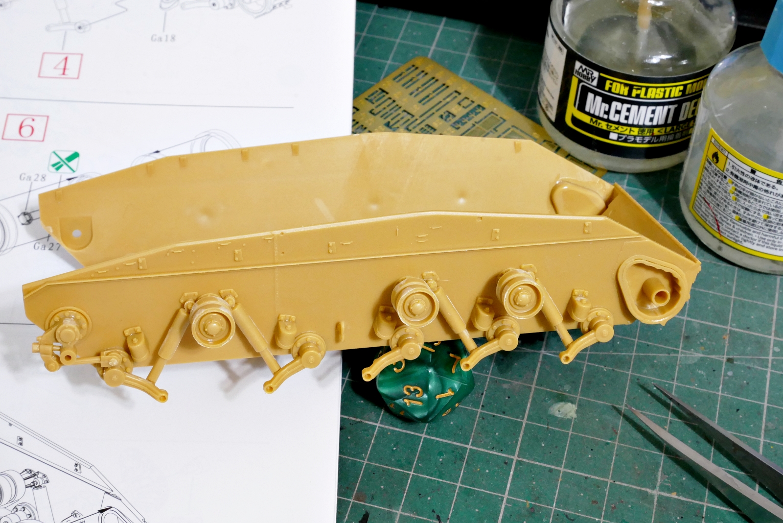 M24チャーフィー軽戦車, 陸上自衛隊, ブロンコモデル, 1/35, プラモデル製作手順, 組立と塗装, 製作記, 完成写真