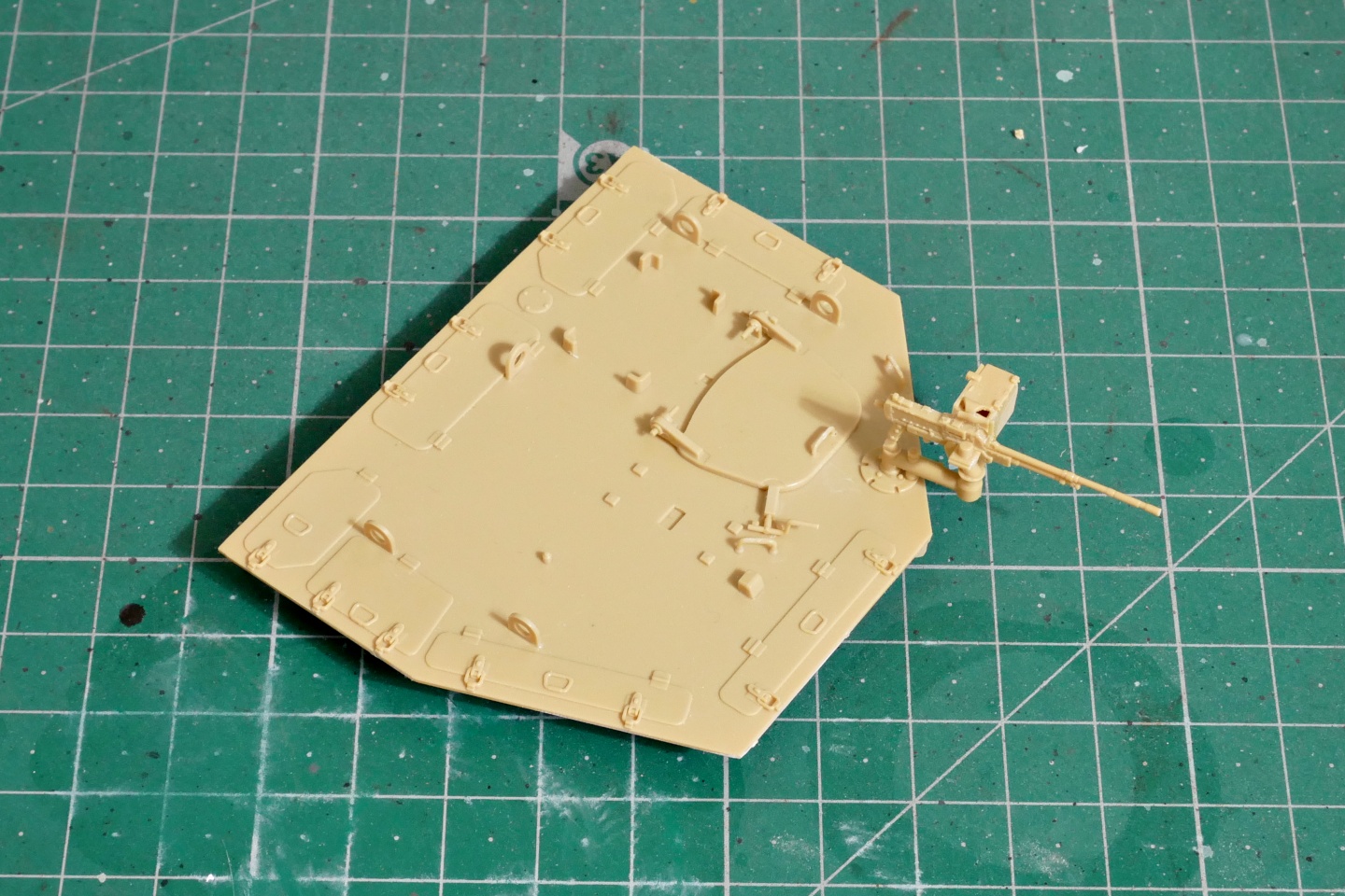 D9R, 装甲ブルドーザー, メンモデル, 1/35, プラモデル製作手順, 組立と塗装, 製作記, 完成写真