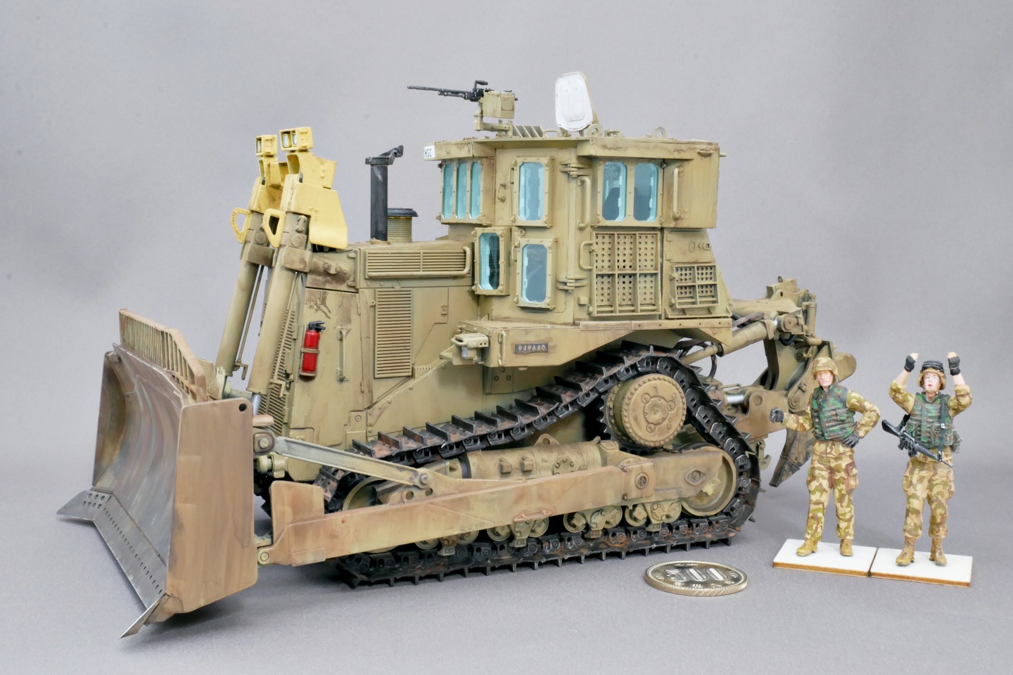 アメリカ海兵隊 D9R 装甲ブルドーザー メンモデル 1/35 アメリカ海兵隊 D9R 装甲ブルドーザー メンモデル 1/35