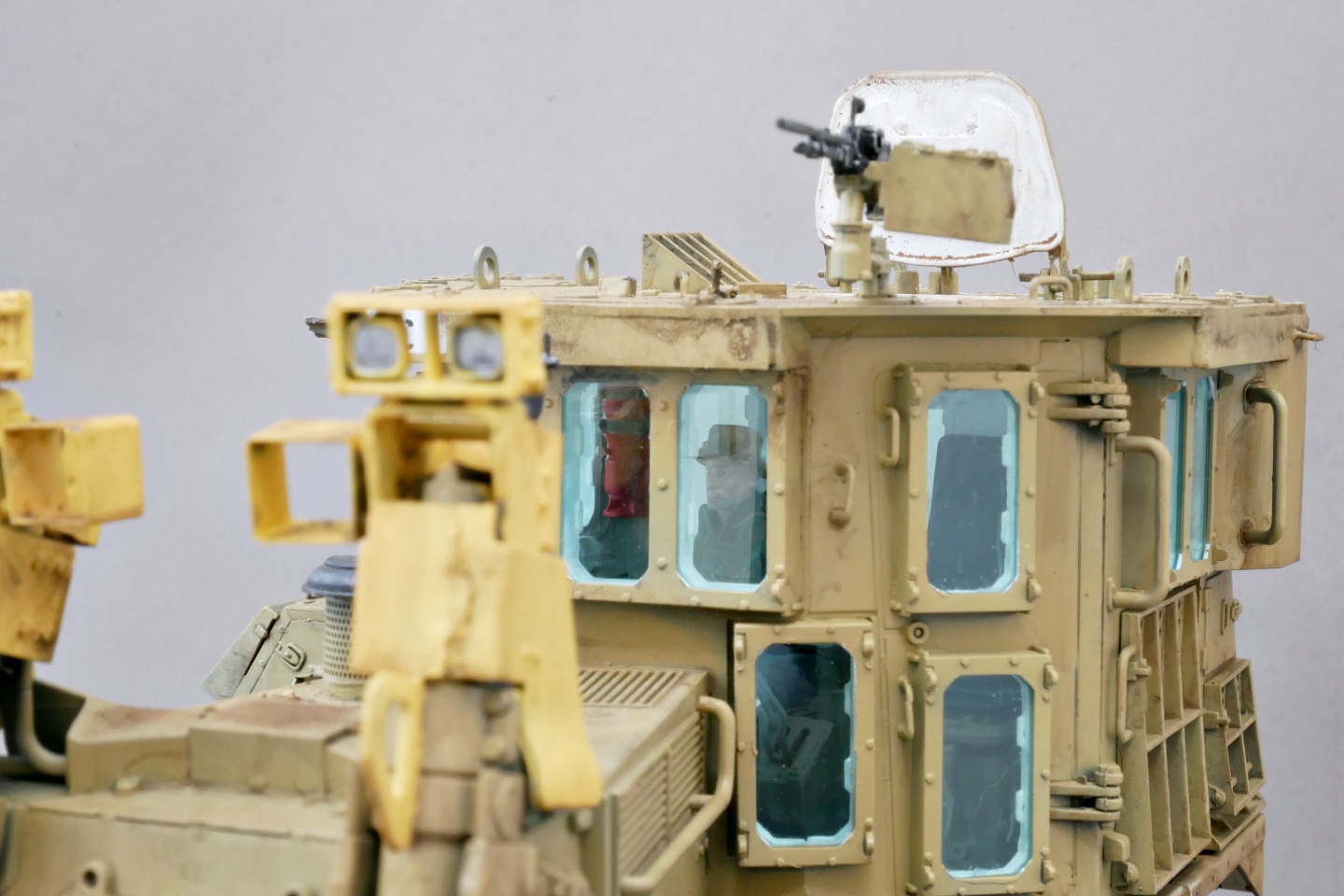 D9R, 装甲ブルドーザー, メンモデル, 1/35, プラモデル製作手順, 組立と塗装, 製作記, 完成写真