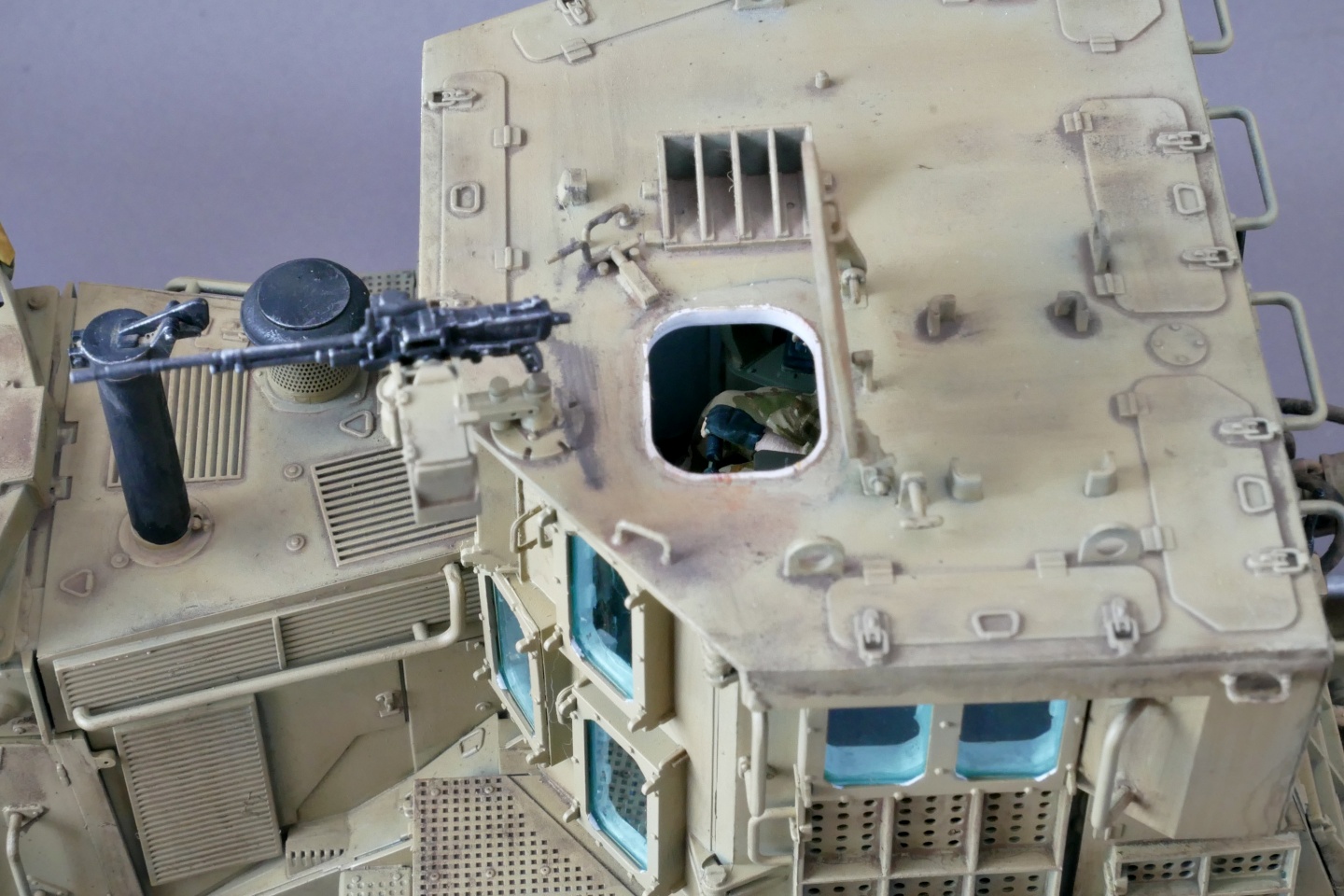 D9R, 装甲ブルドーザー, メンモデル, 1/35, プラモデル製作手順, 組立と塗装, 製作記, 完成写真