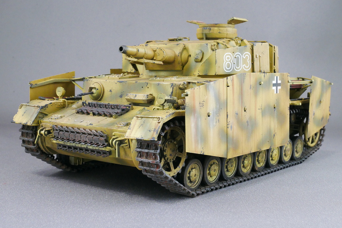 ドイツ軍 IV号戦車F1型 ボーダーモデル 1/35 プラモデル製作手順 組立 ...