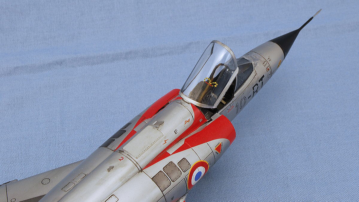 ダッソー・ミラージュIIIc フランス空軍戦闘機 エデュアルド 1/48 組立と塗装・製作記・完成写真