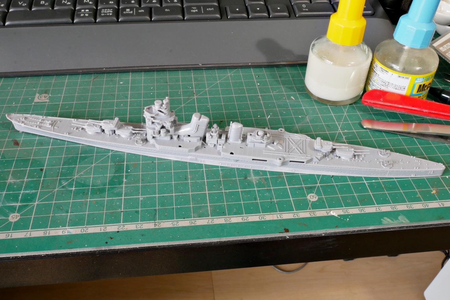 Hasegawa 1/700 Heavy Cruiser Myoko | ハセガワ 1/700 重巡洋艦 妙高