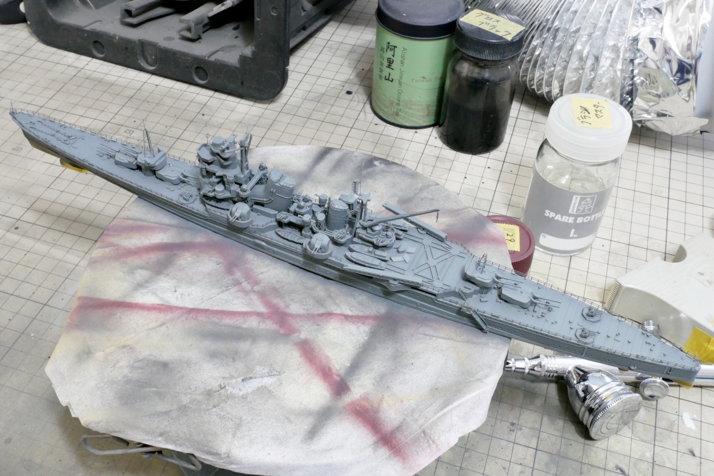 Hasegawa 1/700 Heavy Cruiser Myoko | ハセガワ 1/700 重巡洋艦 妙高