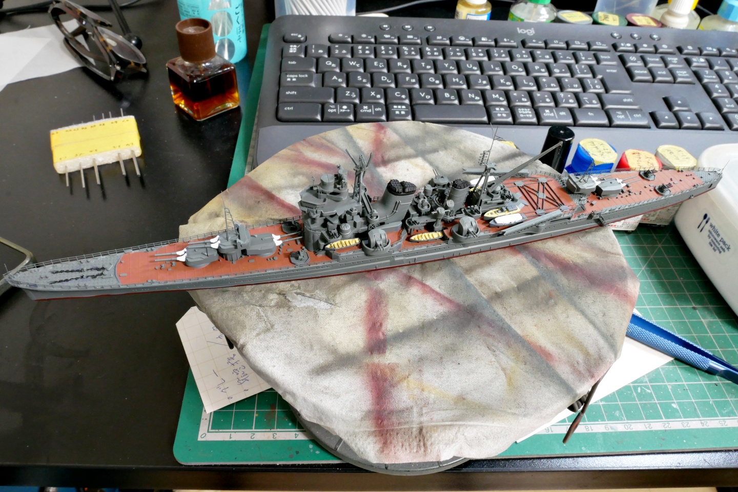 Hasegawa 1/700 Heavy Cruiser Myoko | ハセガワ 1/700 重巡洋艦 妙高