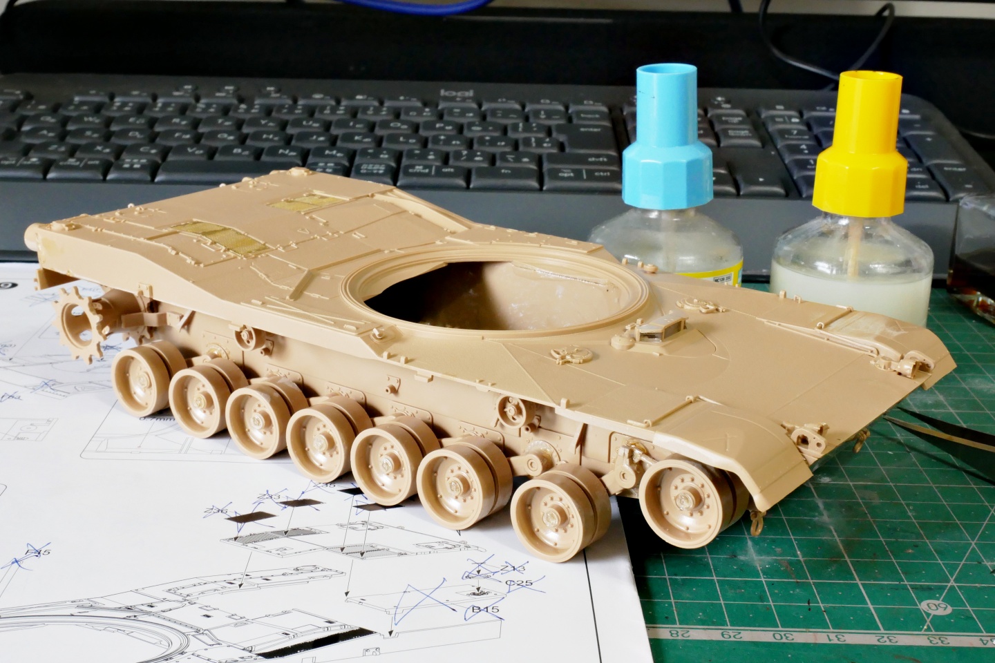Lye Field Model 1/35 M1A1 Abrams Gulf War | ライフィールドモデル 1/35 M1A1エイブラムス 湾岸戦争