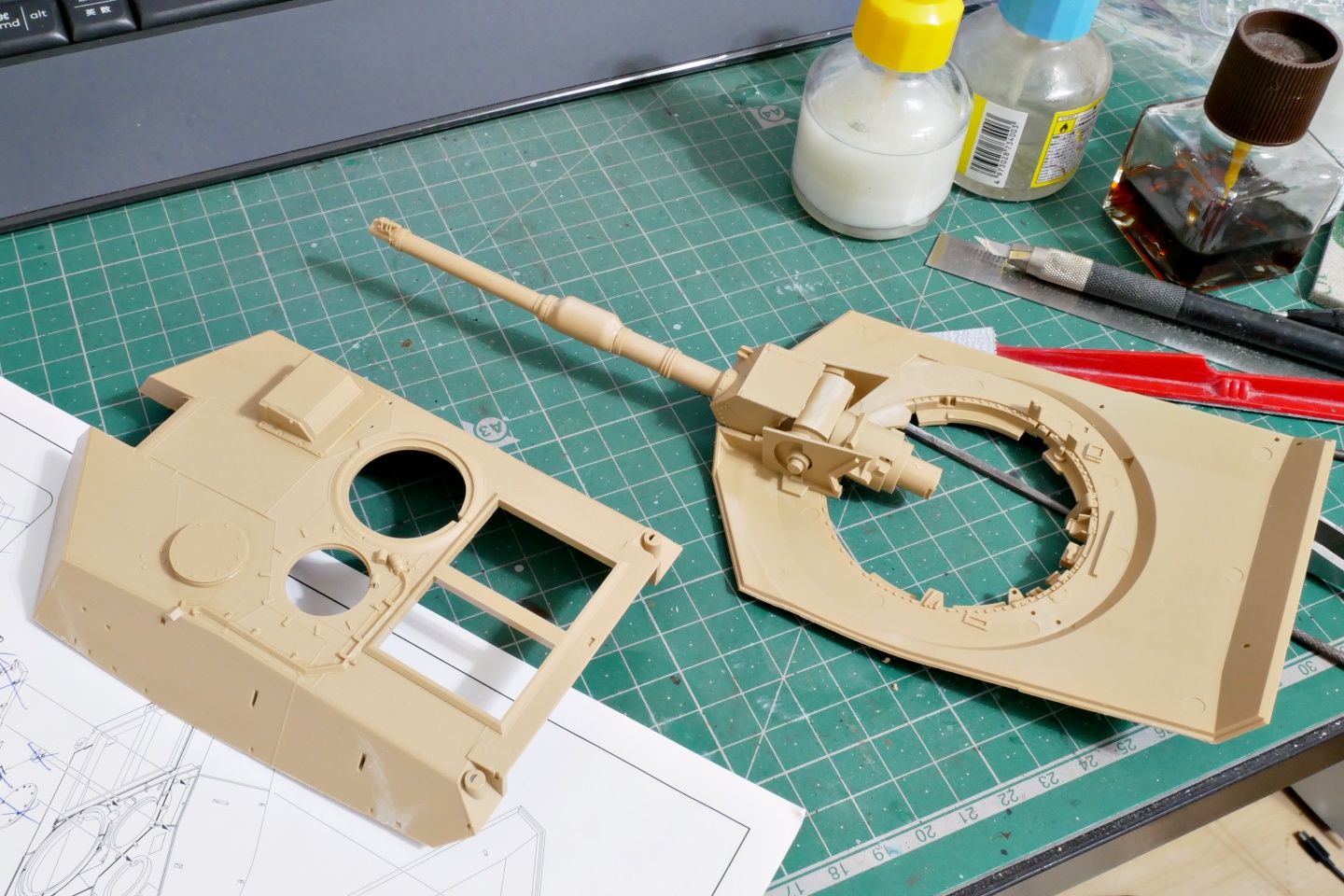 Lye Field Model 1/35 M1A1 Abrams Gulf War | ライフィールドモデル 1/35 M1A1エイブラムス 湾岸戦争