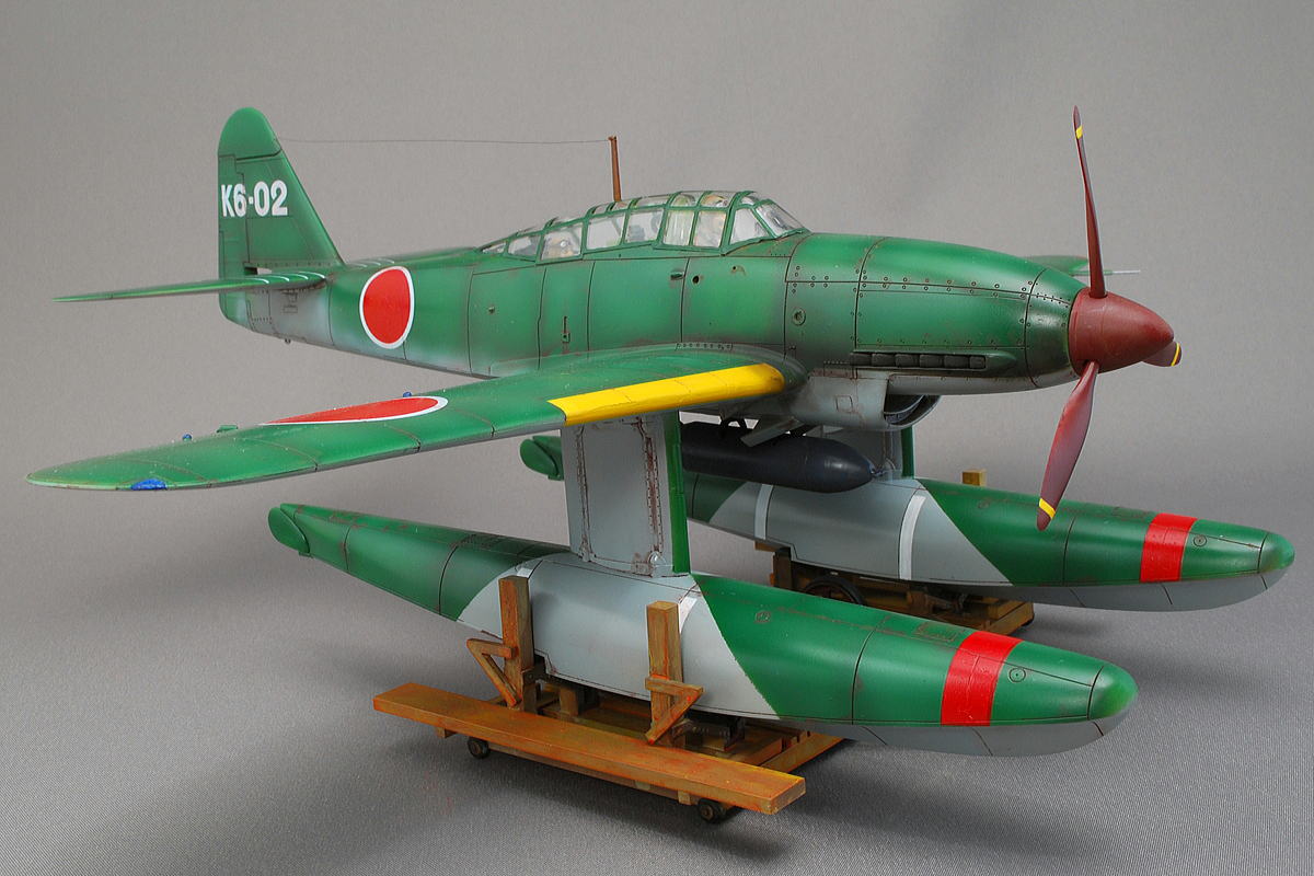 晴嵐 愛知M6A1 大日本帝国海軍特殊攻撃機 タミヤ 1/48 組立と塗装・製作記・完成写真, プラモデル | 細密桃源郷 プラモデル製作記