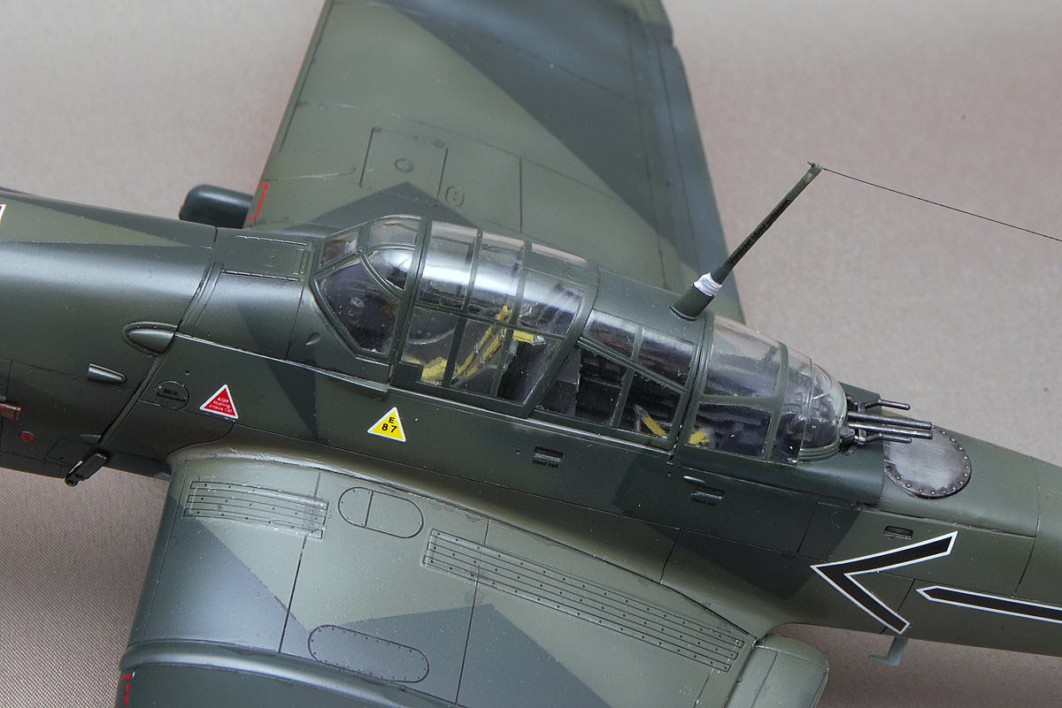 ユンカース Ju87G-2 スツーカ タンクバスター ドイツ軍攻撃機 ハセガワ 1/48 組立と塗装・製作記・完成写真, プラモデル | 細密桃源郷  プラモデル製作記