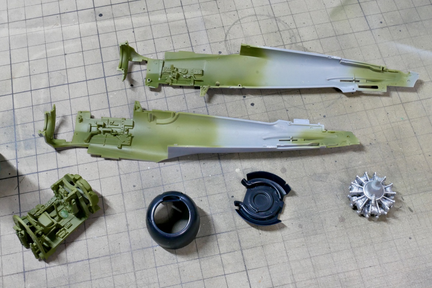 大日本帝国海軍 三菱 零式艦上戦闘機二二型 タミヤ 1/48 プラモデル製作手順 組立と塗装 製作記 完成写真