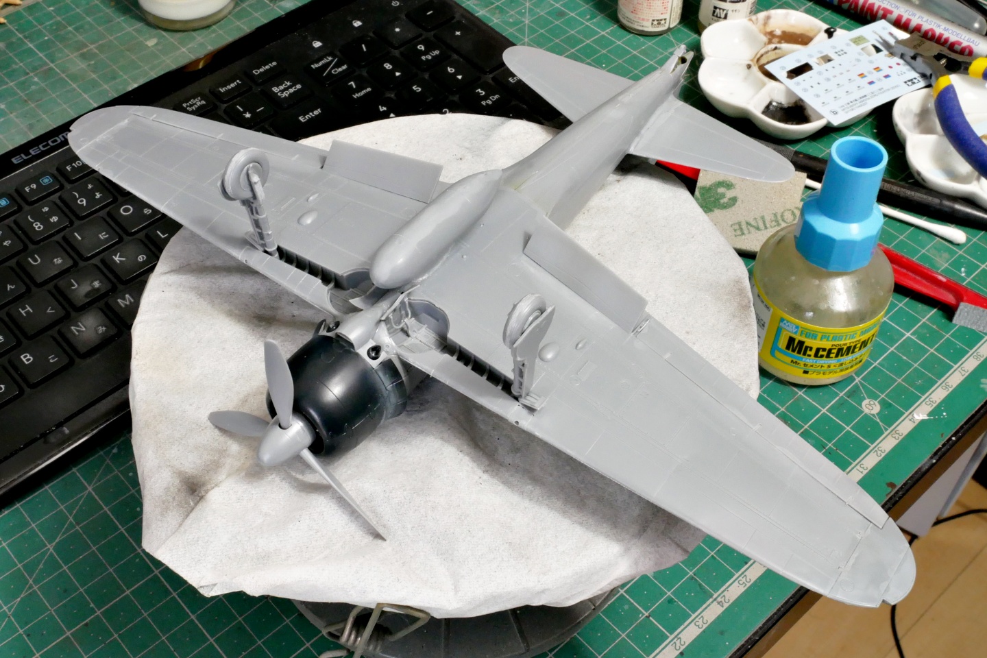 大日本帝国海軍 三菱 零式艦上戦闘機二二型 タミヤ 1/48 プラモデル製作手順 組立と塗装 製作記 完成写真