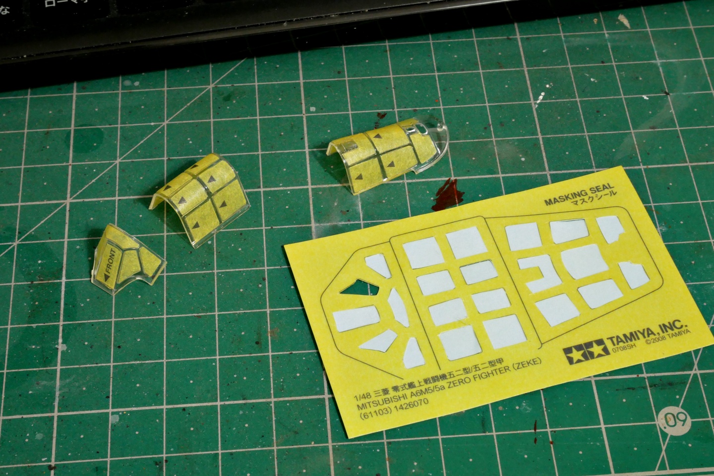 大日本帝国海軍 三菱 零式艦上戦闘機二二型 タミヤ 1/48 プラモデル製作手順 組立と塗装 製作記 完成写真