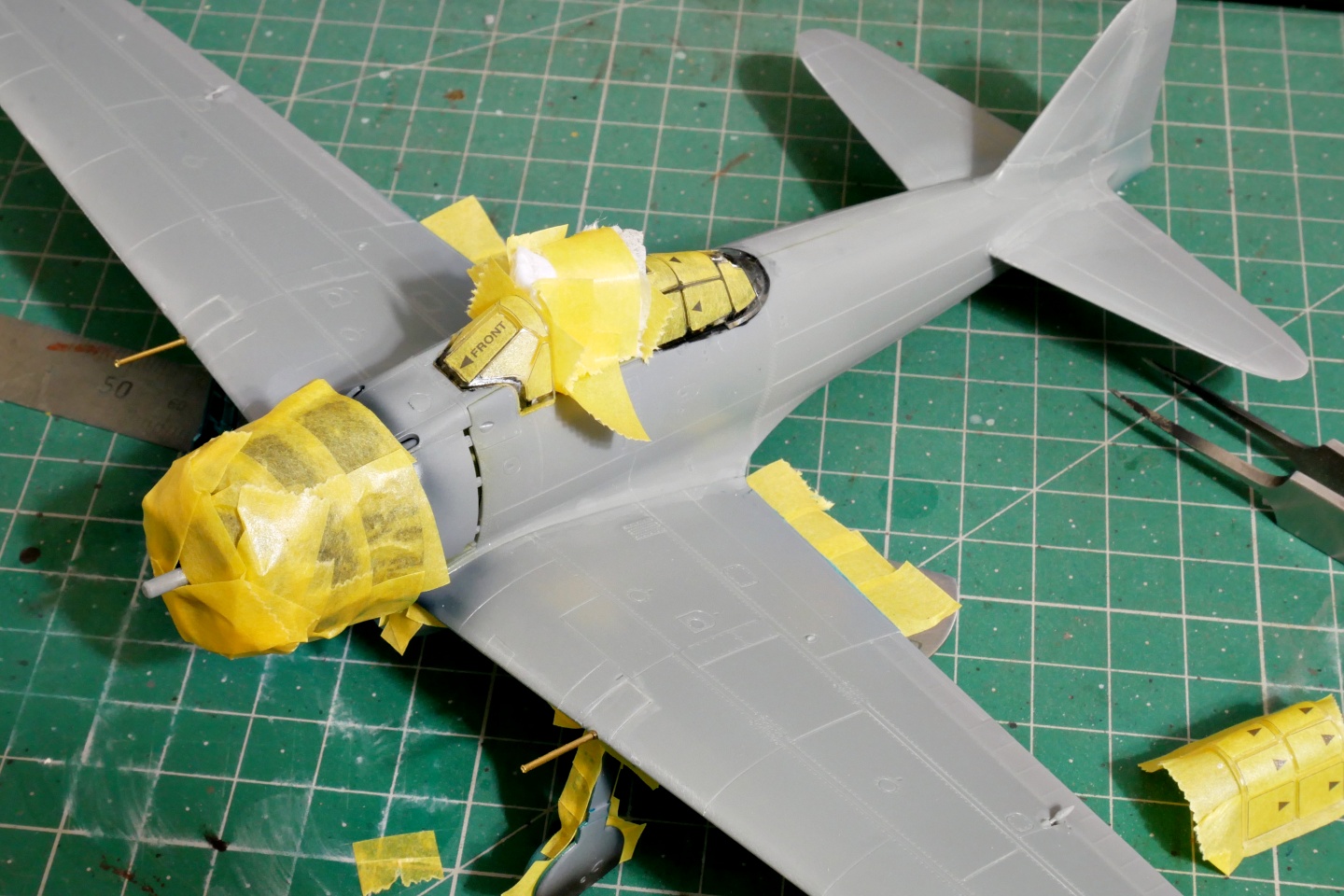 大日本帝国海軍 三菱 零式艦上戦闘機二二型 タミヤ 1/48 プラモデル製作手順 組立と塗装 製作記 完成写真